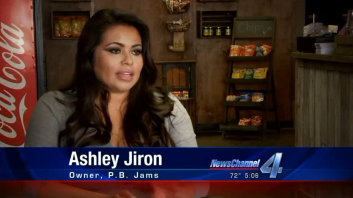 Ashley Jiron som äger restaurangen. 